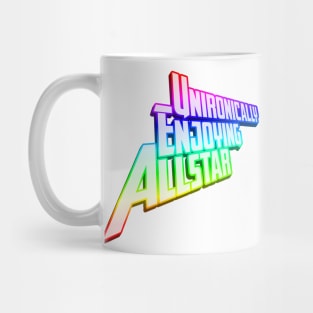 Unironically Enjoying Allstar - Rainbow Mug